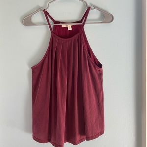 Burgundy Tank